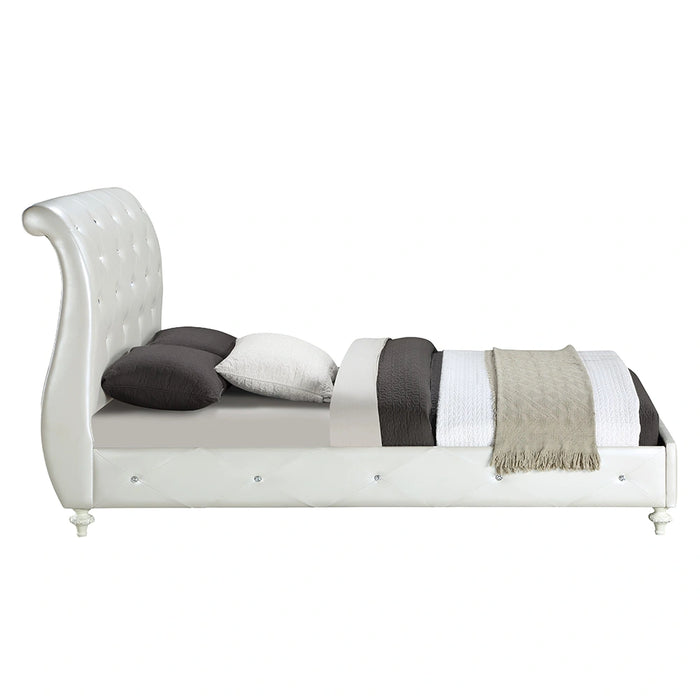 Twin Bed (Padded Sleigh)