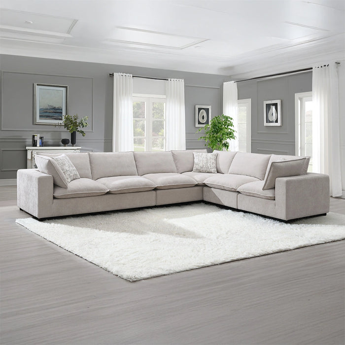 Modular RF Loveseat w/2 Pillows