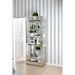 Carrollton Chrome Curio Cabinet - Dimensional Outlet Furniture (Oakland, CA)