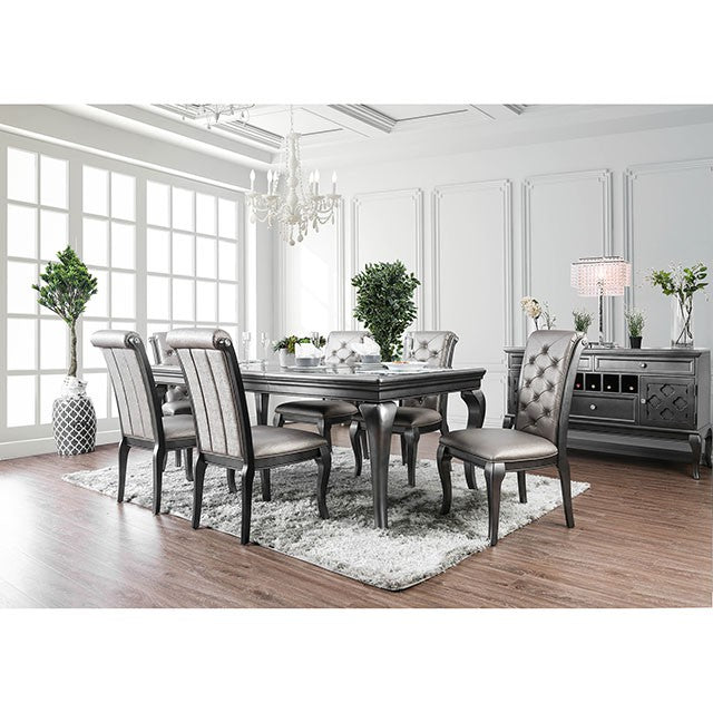 Amina Dining Table Set - Dimensional Outlet Furniture (Oakland, CA)