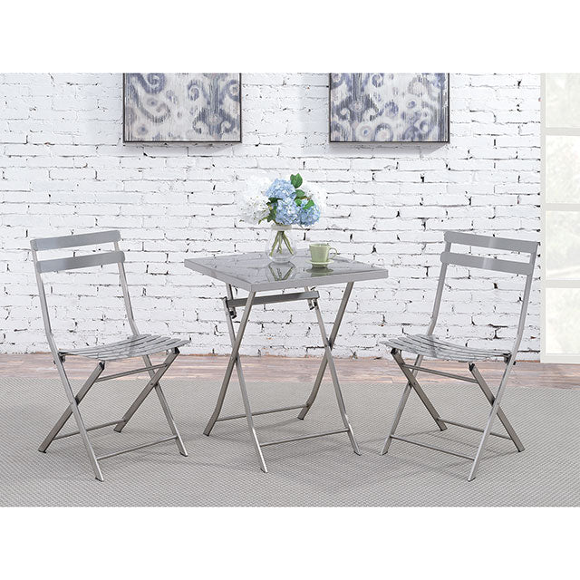 Lilah Stainless Folding Table
