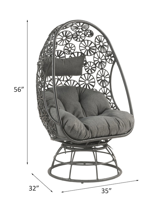 Patio Lounge Chair & Side Table