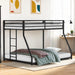 Rothwell Metal Bunk Bed Twin/ Full - Dimensional Outlet Furniture (Oakland, CA)