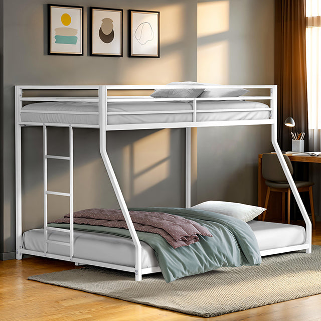Rothwell Metal Bunk Bed Twin/ Full - Dimensional Outlet Furniture (Oakland, CA)