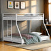 Rothwell Metal Bunk Bed Twin/ Full - Dimensional Outlet Furniture (Oakland, CA)