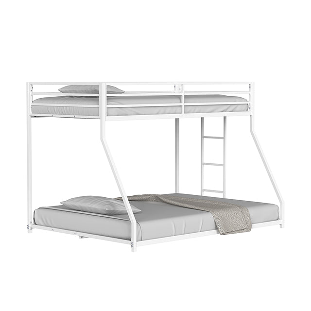 Rothwell Metal Bunk Bed Twin/ Full - Dimensional Outlet Furniture (Oakland, CA)