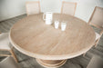 Orbetello 54" Round Dining Table - Dimensional Outlet Furniture (Oakland, CA)