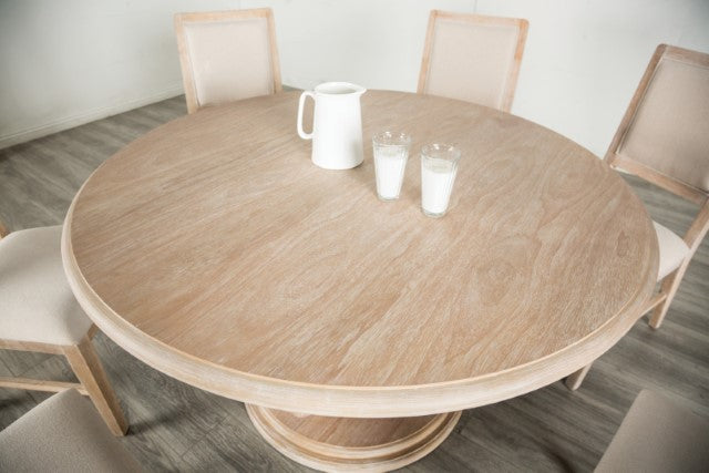 Orbetello 54" Round Dining Table - Dimensional Outlet Furniture (Oakland, CA)