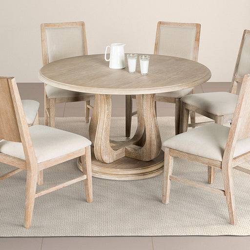 Orbetello 54" Round Dining Table - Dimensional Outlet Furniture (Oakland, CA)
