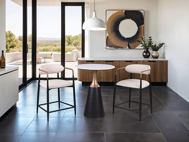 Streatham 3 Pc Counter Ht Table Set - Dimensional Outlet Furniture (Oakland, CA)