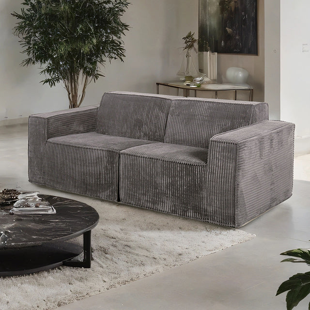 Kimara Loveseat (Compressed Foam) - Dimensional Outlet Furniture (Oakland, CA)