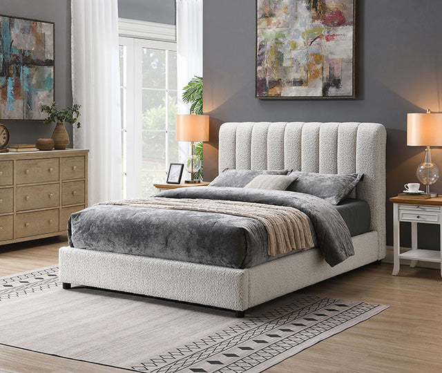 Traverso Bed Black & White - Dimensional Outlet Furniture (Oakland, CA)