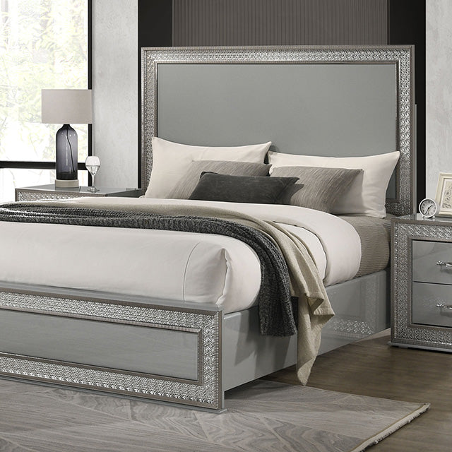 Cassiopeia Queen Bedroom Set Squre & Circular - Dimensional Outlet Furniture (Oakland, CA)