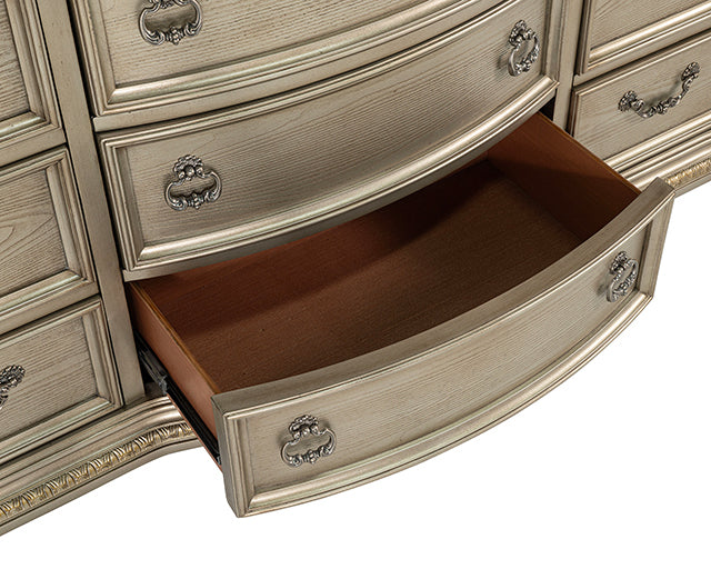 Fromberg Dresser w/ Marble Top - Dimensional Outlet Furniture (Oakland, CA)
