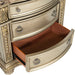 Fromberg Nightstand w/ Marble Top - Dimensional Outlet Furniture (Oakland, CA)