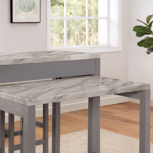 Whitehall Counter Ht Table Set - Dimensional Outlet Furniture (Oakland, CA)