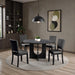 Oberto 5 Pc Round Dining Table Set - Dimensional Outlet Furniture (Oakland, CA)
