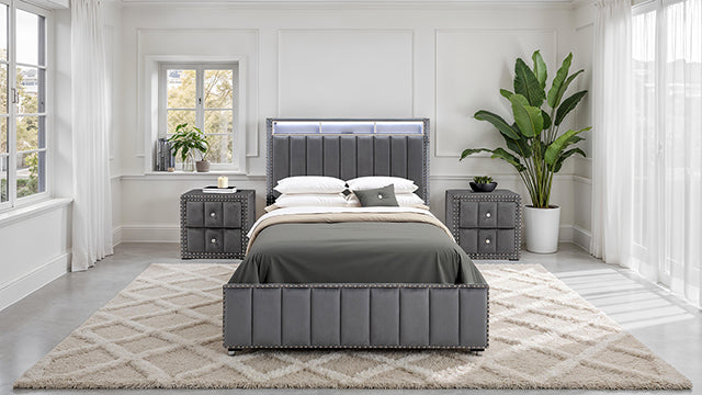 Farese Queen Bed - Dimensional Outlet Furniture (Oakland, CA)