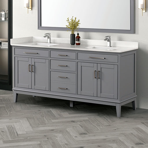 Almeria Vanity Set - Dimensional Outlet Furniture (Oakland, CA)