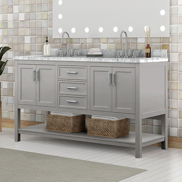 Reston Vanity with Top/ Sink - Dimensional Outlet Furniture (Oakland, CA)