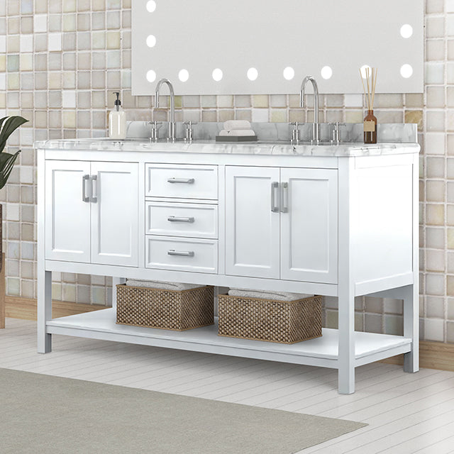 Reston Vanity with Top/ Sink - Dimensional Outlet Furniture (Oakland, CA)